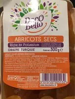 Suhkru kogus sees Abricots secs