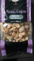 İçindeki şeker miktarı Noix de cajou sel & poivre