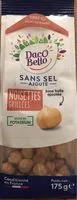 入っている砂糖の量 Noisettes grillées sans sel ajoutés