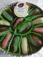 Sokerin määrä sisällä Dattes fourrées gourmet