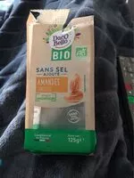 Sokerin määrä sisällä Amandes grillées bio
