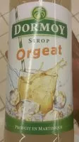 入っている砂糖の量 Sirop Orgeat