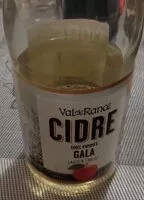 İçindeki şeker miktarı Cidre alcool