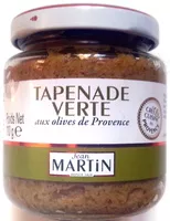 Количество сахара в Tapenade verte aux olives de Provence