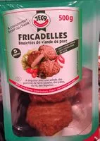 Cantidad de azúcar en Fricadelles