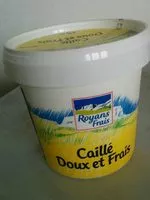 Quantité de sucre dans Caillé doux et frais