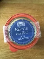 Jumlah gula yang masuk Rillette de bar aux salicornes