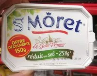 Sokerin määrä sisällä Saint Moret