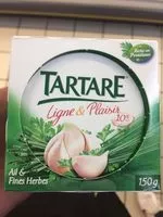 Sucre et nutriments contenus dans Tartare ail fines herbes