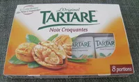 İçindeki şeker miktarı L'Original Tartare, Noix Croquantes (8 portions) - (34 % MG)