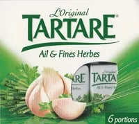 Cantidad de azúcar en Tartare Ail & Fines herbes