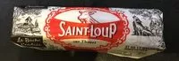 Quantité de sucre dans Saint Loup La Bûche Cendrée la bûche de 180 g