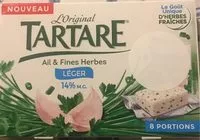 Cantidad de azúcar en Tartare léger ail & fines herbes
