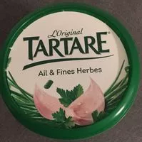 Sucre et nutriments contenus dans Tartare