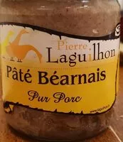入っている砂糖の量 Pâté béarnais pur porc