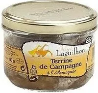 入っている砂糖の量 Terrine de campagne a l'Armagnac PIERRE LAGUILHON
