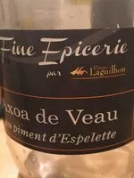 Quantité de sucre dans Axoa de veau