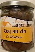 入っている砂糖の量 Coq au vin de Madiran