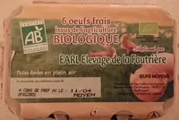 Sucre et nutriments contenus dans Elevage de la fautriere