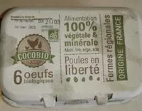 Sucre et nutriments contenus dans Cocobio