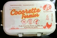 Sucre et nutriments contenus dans Cocorette fermier