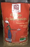 चीनी की मात्रा Flocons De Soja Toastés