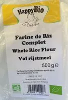 Farines de riz complet