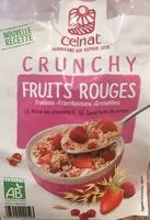 Quantité de sucre dans Crunchy Fruits rouges