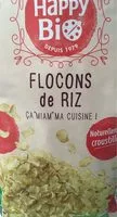 चीनी की मात्रा Flocons de riz