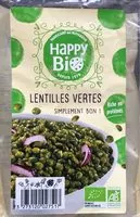 Количество сахара в Lentilles Vertes