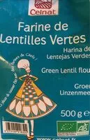 Farine de lentilles vertes