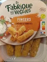 Quantité de sucre dans Fingers chèvre tomates séchées