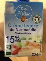 Quantité de sucre dans Crème de Normandie légère & fluide