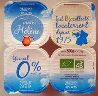 Sokerin määrä sisällä Yaourt Nature 0%