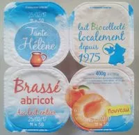 入っている砂糖の量 Brassé abricot