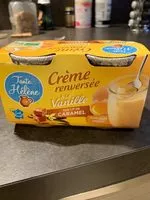 含糖量 Creme renversée à la Vanille sur lit de Caramel