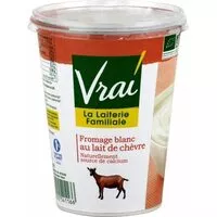 含糖量 Fromage blanc biologique au lait de chèvre