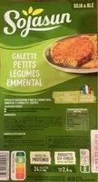 Quantité de sucre dans Galette petits légumes emmental