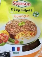 Suhkru kogus sees Soy Burger provençale