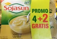Quantité de sucre dans Sojasun vanille