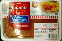 入っている砂糖の量 Filet Américain