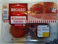 Cantidad de azúcar en 4 Tomates Farcies