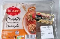Cantidad de azúcar en 4 tomates farcies saveur provençale