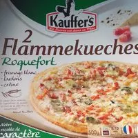 入っている砂糖の量 2 Flammekueches Roquefort