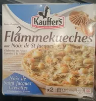 Flammekueches aux noix de st jacques