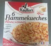 入っている砂糖の量 Tarte flambée