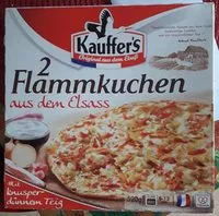 入っている砂糖の量 2 Flammkuchen
