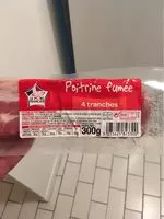 Jumlah gula yang masuk Poitrine fumée