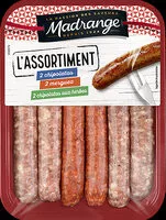 Assortiments chipolatas et merguez