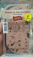 Quantité de sucre dans Mousse de foie forestière